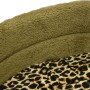 Cesta per Animali Leopardata Lunghezza 54 x Profondità 44 x H 12 cm