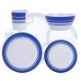 Redcliffs Servizio da Tavola Campeggio Set da 16 pezzi