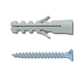 TASSELLI IN NYLON CON VITI MM 6 PEZZI 15