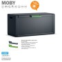 Kis Contenitore Giardino Moby Chest (Grigio fume')