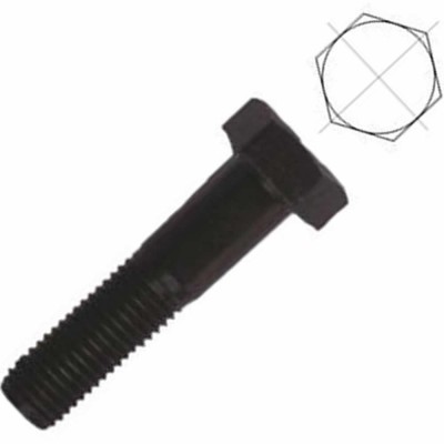 Bullone Acciaio 6.8 mm 30x100 Testa Esagonale