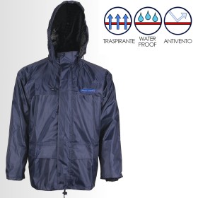 GIACCA NYLON TRASPIRANTE IMPERMEABILE TAGLIA XXL