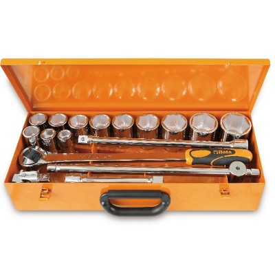 CASSETTA 17 PZ CHIAVI A BUSSOLA ESAGONALI 3/4" 928A/C12 BETA