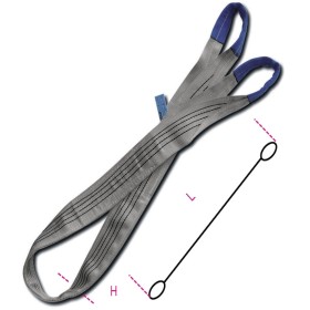 BRACHE DI NASTRO TESSUTO PIATTO 4t IN POLIESTERE GRIGIO 8157