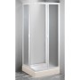 Forte BSE100001 Box Doccia Angolo cm 70x70 Bianco Acrilico