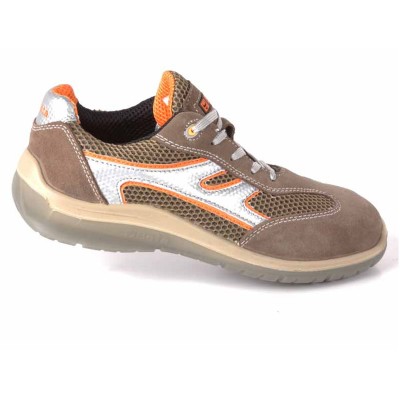 SCARPE BETA IN PELLE SCAMOSCIATA INSERTI MESH SUOLA RACING