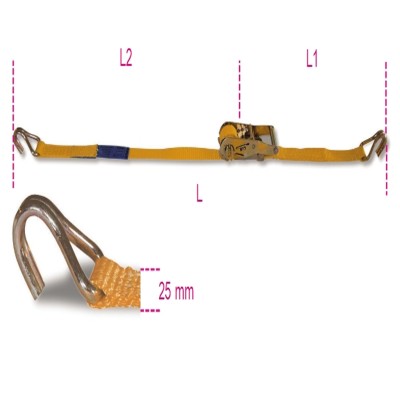 SISTEMI DI ANCORAGGIO A CRICCHETTO LC 750KG, GANCI A UNCINO