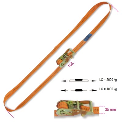 SISTEMI DI ANCORAGGIO AD ANELLO LC 2000KG 8186 ROBUR