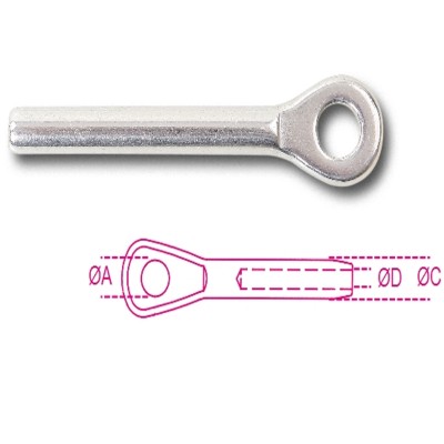 TERMINALI AD OCCHIO INOX AISI 316 8286 ROBUR WFL 330 KG