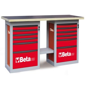 BANCO LAVORO "ENDURANCE" 1 CASSETTIERA DA 6 CASSETTI /R