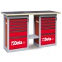BANCO LAVORO "ENDURANCE" 1 CASSETTIERA DA 6 CASSETTI /R