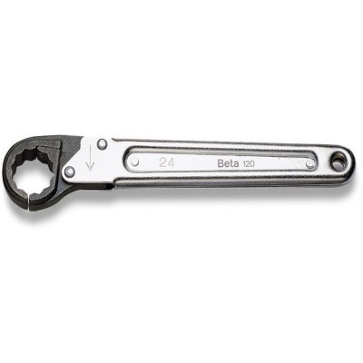 CHIAVE POLIGONALE 30MM CROMATA TESTA BRUNITA BETA