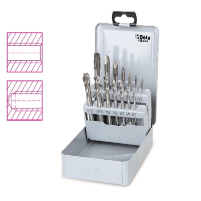 SERIE DI 14 MASCHI A MACCHINA 428FP+428FC BETA