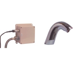 Rubinetto Lavabo Elettronico con fotocellula Ottone Cromato