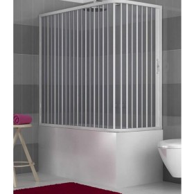 Box Vasca Estensibile in PVC Due Lati a Soffietto cm 70x170-140 x 150 Altezza