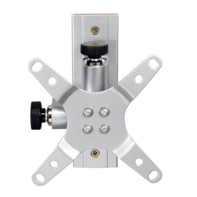 Supporto a parete in alluminio 1 snodo per TV Lcd