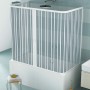 Box Vasca 3 Lati a Soffietto Apertura Centrale In PVC cm 70x170-140x70 x 150 Altezza