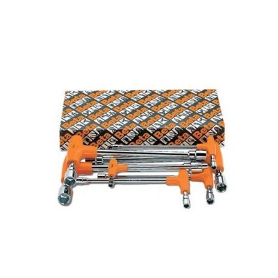 7 CHIAVI A PIPA ESAGONALI-POLIGONALI CON IMPUGNATURA DI MANO