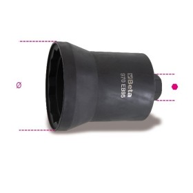 CHIAVE A BUSSOLA MACCHINA PER DADI ASSALE 970EA 110MM BETA