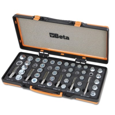 ASSORTIMENTO DI UTENSILI X RIPARAZIONI FILETTI COPPA OLIO BE