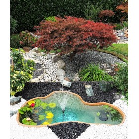 Laghetto Antille cm 220x140x60 Capacita litri 750 Giardino Giardinaggio