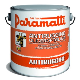 ANTIRUGGINE GLICEROFTALICA PARAMATTI COLORE ROSSA ML 500