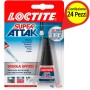 Loctite Super Attak Scuola e Ufficio Confezione da 24 Blister da 5 gr Ciascuno
