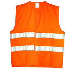 Gilet Alta Visibilità Colore Arancione Multipack da 10 pz