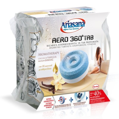 Ariasana Ricarica TAB Coccole di Vaniglia Aero 360 Gradi Universale 450 Grammi