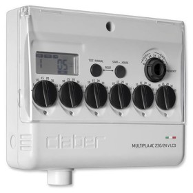 Programmatore 230/24 V Rainjet Multipla  6  linee  per impianti irrigazione interrata