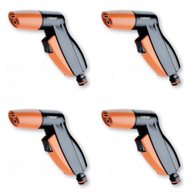 Multipack pezzi 4 Pistole doppia elegant Claber 9081 on/off watersafe 