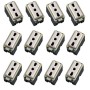 Multipack 12 Prese Bivalente/Bipasso Tipo Magic 16A 2P + T 250 VOLT