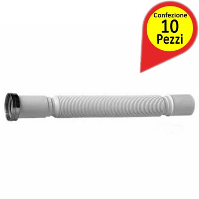 Tubi Bonomini Flex Racorapid Con Ghiere in Metallo 1.1/2" x mm 40 Pezzi 10