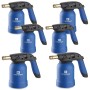 Multipack 6 Pezzi Lampade Per Saldare Cannelli Accendi Fuoco Kemper KE2019 Gas Butano Sicuro