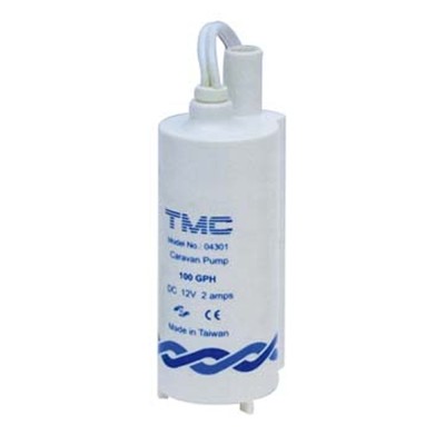 Pompa per travaso Acqua TMC 100GHP 12 volt per barca Caravan Campeggio Barca Nautica