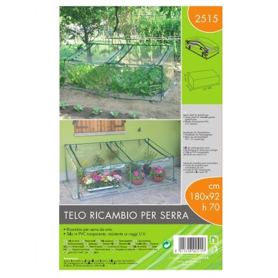 Telo Ricambio per Serra (180 x 92 x h 70 cm)