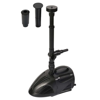Verdemax Serie 1500 Pompa Laghetto 1500 lt/h con giochi e regolatore di portata