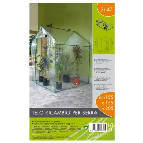Telo Ricambio per Serra (155 x 155 x h 205 cm)