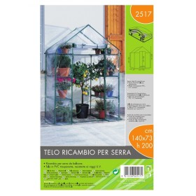 Telo Ricambio per Serra (140 x 73 h 200 cm) Verdemax