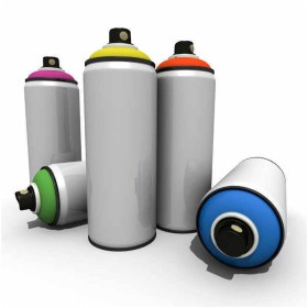 SPRAY ACRILICO BIANCO LUCIDO  RAL 9010