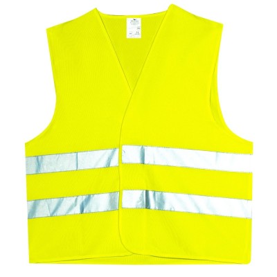 Gilet Alta Visibilità Colore Giallo Multipack da 10 pz