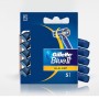 Rasoio Usa e Getta Gillette Blue II Slalom Confezione da 100 Rasoi