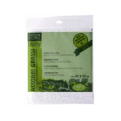 Filtro per Cappa Universale Assorbi Grassi Home Utility 47 x 57 cm