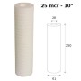 Cartuccia Filtrante Per Acqua da 10 Lunghezza mm 250