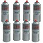Bombolette Gas Butano Multipack 8 pezzi 250 Grammi Fornelli Campeggio Casa