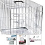 Karlie Flamingo Gabbie Cani Metal Galvanized 4/5 mm L 120 x P 76 x H 82 cm