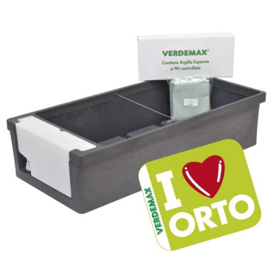 Verdemax Orto Urbano Vaso Contenitore Color Antracite
