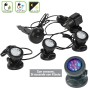 Set 3 Faretti per Laghetto con Sensore di Accensione Sommergibili Led 3000