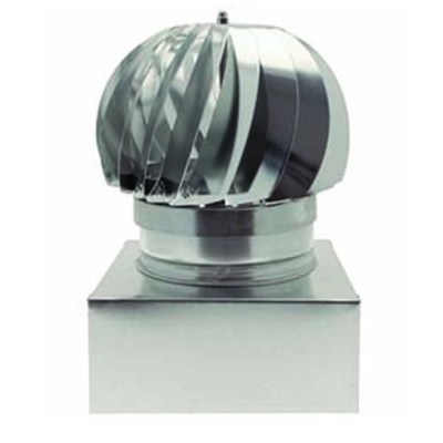 Fumaiolo Radiante Zincato A Bagno D'olio Cm 22 x 22