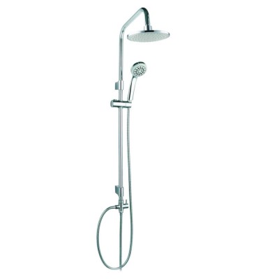 Saliscendi Doccia Asta Flessibile acciaio set colonna Bagno Metaform Merkur